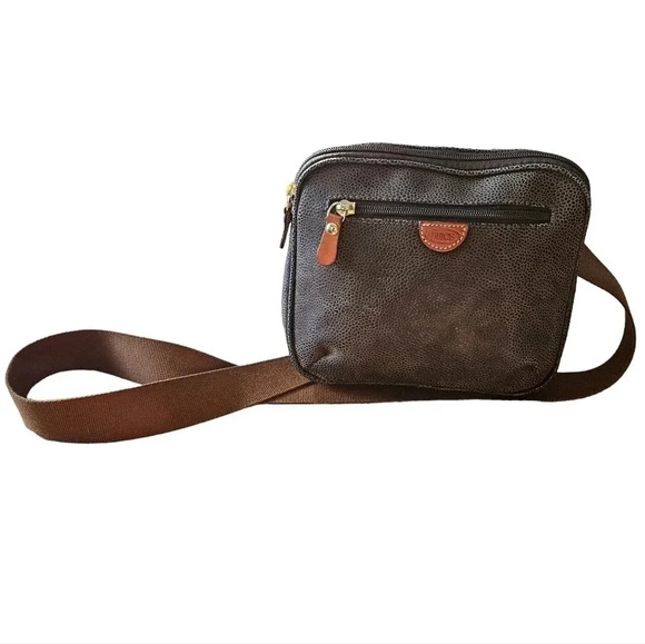 Bric's Leather Crossbody Mini Camera Bag. - Picture 3 of 11